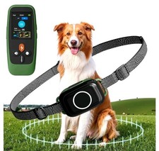 4-in-1 Wireless Dog Fence System Electric Dog Fence with Training Collar