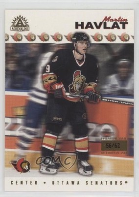 2001-02 Pacific Adrenaline Premiere Date 56/62 Martin Havlat #133 1pc9