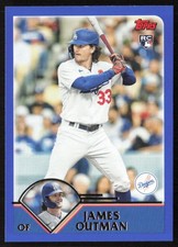 2023 Topps Archives James Outman #226 Rookie Los Angeles Dodgers