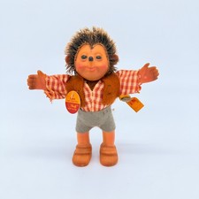 Steiff Igel MACKI | 7627/12 | KFS | 80er Jahre | 12 cm | GESCHENKIDEE 