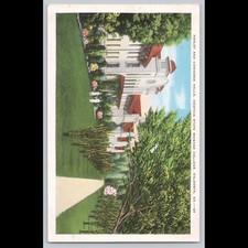 Postcard Ashley and Converse Halls Georgia State Womans College Valdosta