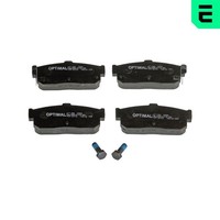 Neu - Optimal BP-12424 Bremsbelagsatz, Scheibenbremse Passend FüR Nissan