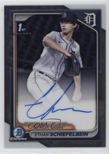 2024 Bowman Draft Chrome Prospect Auto Ethan Schiefelbein #CPA-ES Auto 0s2w