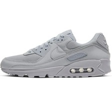 Nike Air Max 90 Triple Grey Wolf Grey CN8490-001 Mesh Men's Sneaker Size 11.5