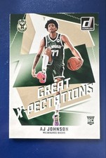 2024-25 Panini Donruss - Great X-Pectations AJ Johnson #6 (RC)