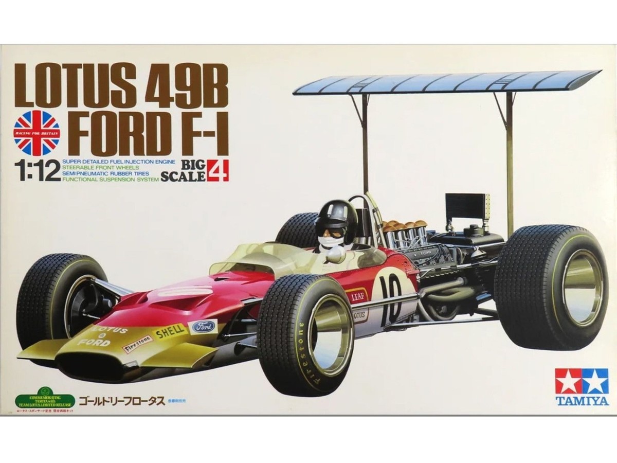 ロータス49B フォード F-1 1/12 タミヤ TAMIYA 1/12 LOTUS 49 FORD F-1