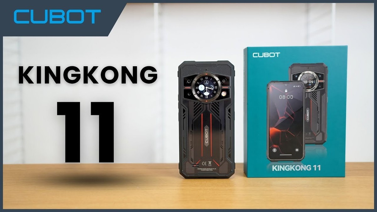 CUBOT KingKong 11 GSM Factory Unlocked 256GB ROM/6GB RAM Android