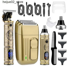 3-in-1 Professional Barber Set Metal Rechargeable