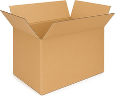 10 Scatole Trasloco 60X40X40 a Doppia Onda in Cartone Avana, Cartoni per Trasloc