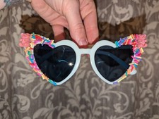 Kids Birthday Heart Glasses Candy Gummy Bears Sprinkles