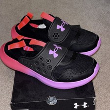 Under Armour RunPlay Fade Girls Shoes Size 7Y New
