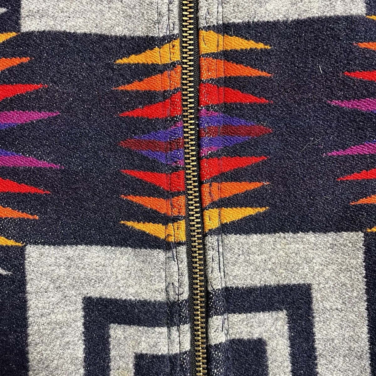 Vintage Pendleton Beaver State Aztec Chief Joseph Wool Pattern