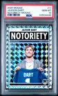 2025 PANINI MOSAIC NOTORIETY 11 JAXSON DART MOSAIC PSA 10