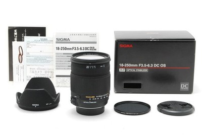 [NEUWERTIG] SIGMA Objektiv 18 250 mm f/3,5 6,3 DC OS HSM Nikon F-Mount aus...