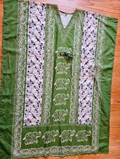 Women Caftan/Kaftan Kimono Sleeve Maxi Boho Long Dress Printed - Radanya -Choice