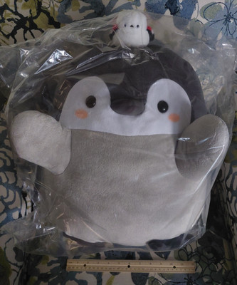 Koupen chan Penguin Together w/ Shima Enaga Tit Rare Exclusive Giant Plush NWT