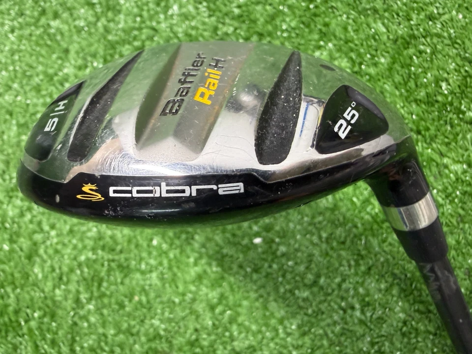 Cobra Baffler Rail H 25* 5 Híbrido F-75A Senior A Grafito NUEVO AGARRE/EN MUY BUENA CONDICIÓN/sa3142 Foto 2 de 4