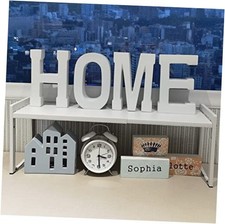 Expandable Cabinet Shelf Organizer 16-26" L 7.9 D normal White - 1 Pack