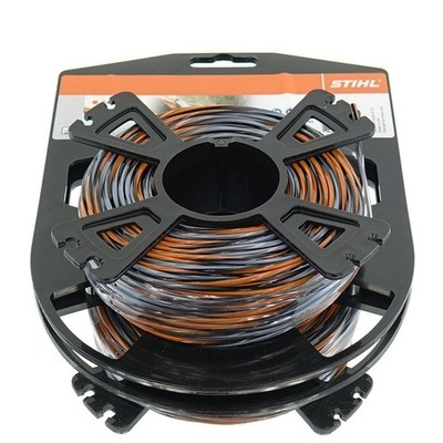 STIHL Mähfaden CF3 Pro Orange-Schwarz Ø 2,4 mm x 35 Meter