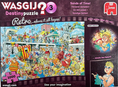 1000 Teile Puzzle ~ Wasgij? No.3 Sands of Time! ~ Destiny Puzzle - vollständig