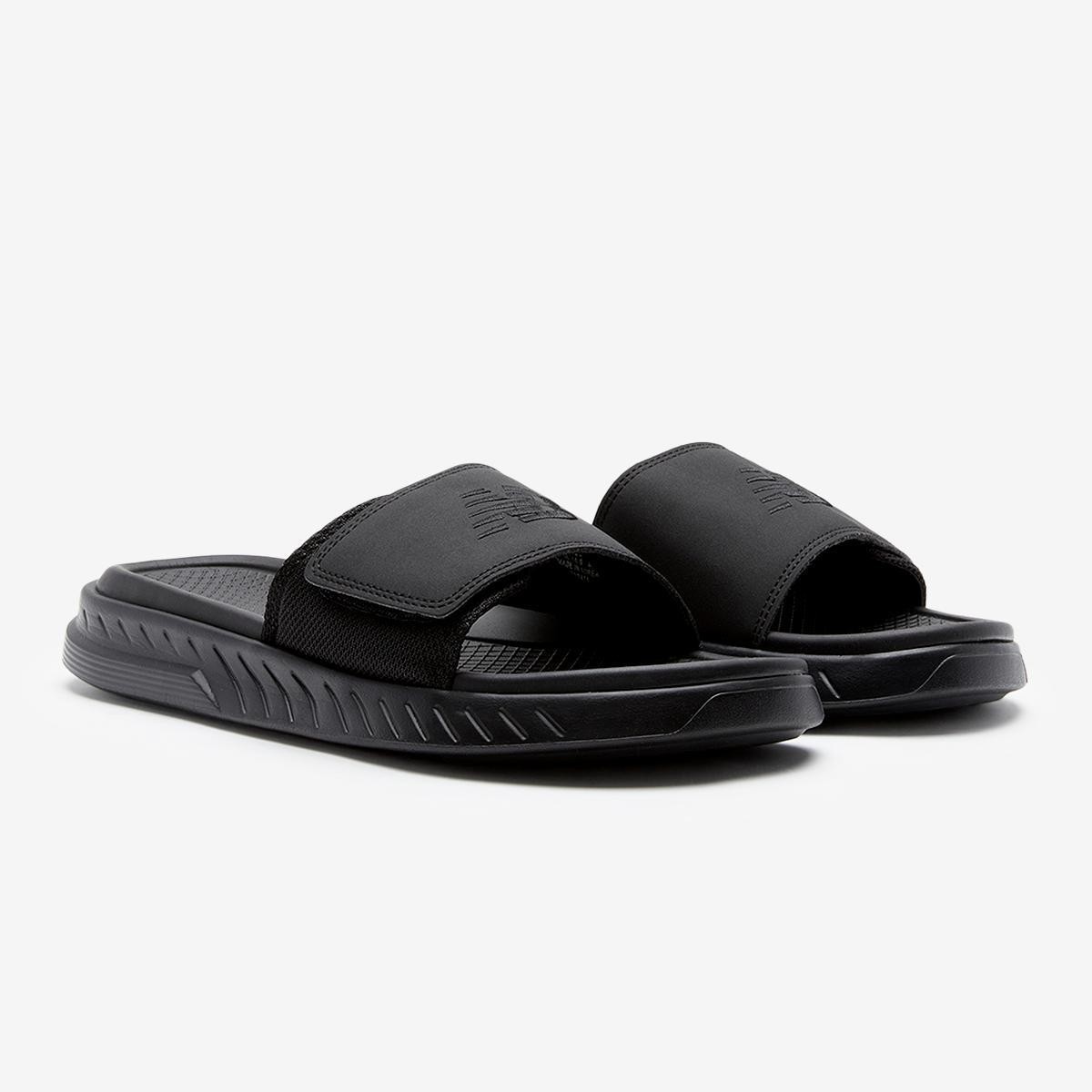 New Balance Unisex Cushioning Slides/Sandal - Black  SD1501BB3 - Expeditedship