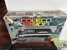ColecoVision Console 1982 Complete In Box CIB With 10 Games Donkey Kong, Mr. Do