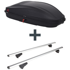 Dachbox G3 Spark 320 + Dachträger Menabo Pick-Up für VW ID.7 Tourer Typ ED5 Top