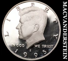 1995-S Kennedy Half Dollar- Silver Choice Gem Proof Luster No Reserve #i9862