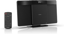 Roxel Micro HiFi CD-Player mit DAB/DAB+/FM Radio, BT V5.4