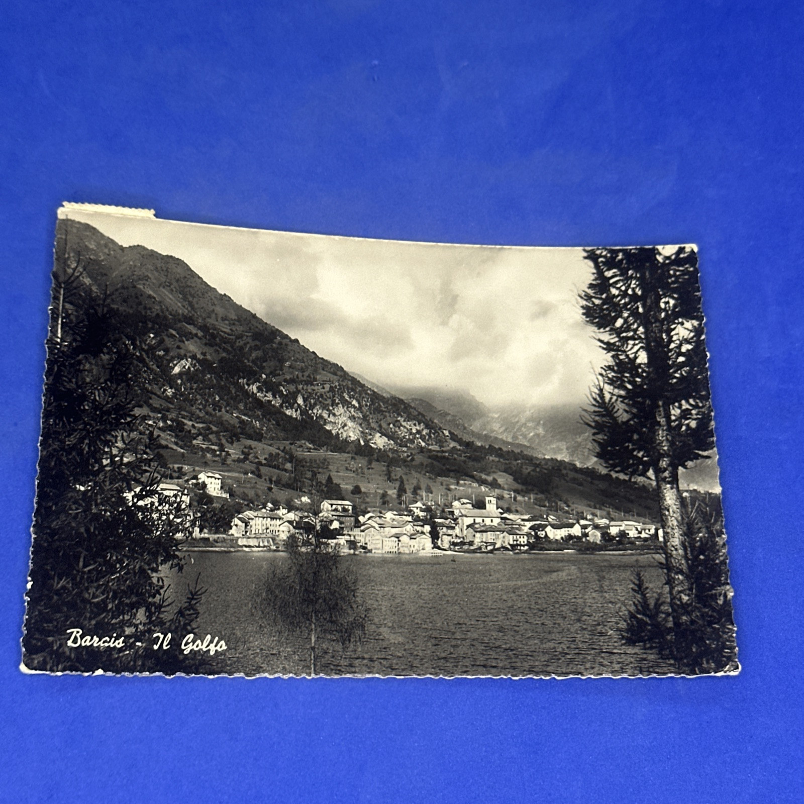 BARCIS IL GOLFO - Cartolina - Bianco e nero -