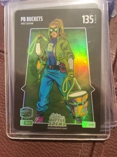 2026 Bo Jackson Battle Arena PB Buckets (Paige Bueckers) Glow Battlefoil #BF-67