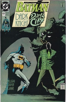  Batman #454 (1990) Dark Knight, Dark City   Part 3 (Finale)