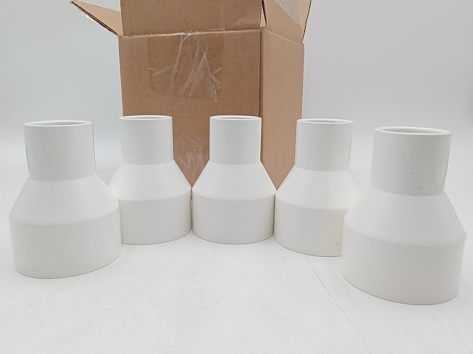 Lesso America 429 Series PVC Pipe Fitting Schedule 40- 2x1" 5 PACK