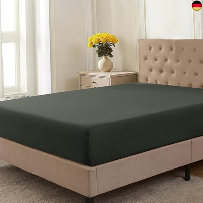 CELESTA Spannbettlaken 140x200cm 100% Baumwolle, Oeko-TEX Zertifiziert Jersey