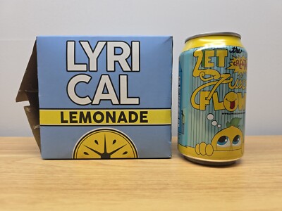 1 Lyrical Lemonade Original Can With Empty Box By Cole Bennett