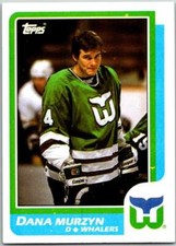 1986-87 Topps #58 Dana Murzyn  RC Rookie V50115