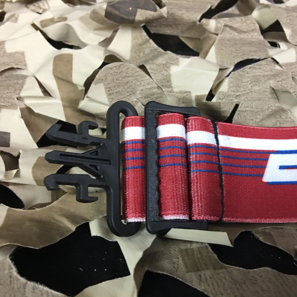 NEW Exalt V-Force Grill Goggle Mask Strap - Retro - Red/Blue - Image 4 of 4