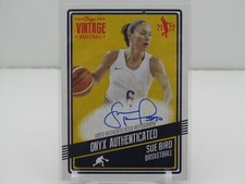 SUE BIRD 2021-22 ONYX VINTAGE BLUE INK AUTOGRAPH AUTO! #/50!!