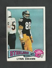 1975 Topps LYNN SWANN RC #282 ~~ Steelers ~~ Nice Rookie