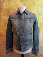 Jack & Jones Blue Vintage Denim 100% Cotton Shirt Jacket. Uk Women's Size Medium