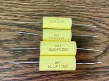 Recap Kit for KLH Model 24 Series II Speakers MPT Polypropylene Film Capacitors