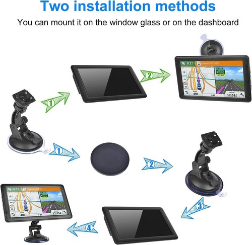 Professional GPS Navigation - 9-Inch Screen with Voice Alerts & Safety Warnings - Picture 8 of 9