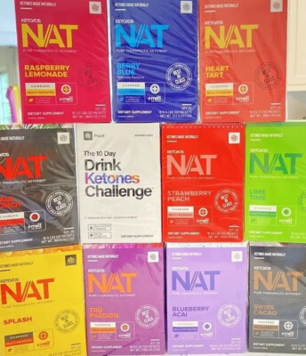   Pruvit Keto OS NAT Ketones 5 or 20 pack Various Flavors Exp. 2026-27 FRESH!