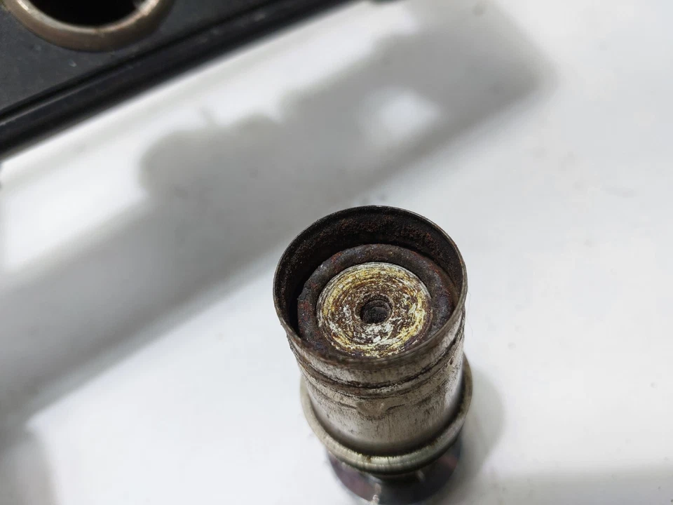 1981-1993 Dodge Ram VAN B150 B250 B350 Dash Climate Control Bezel Trim Rear Def - Image 4 of 4