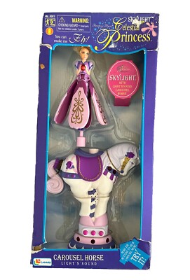 Vintage Lanard Skylight Celestial Princess & Carousel Horse No. 9381  1996