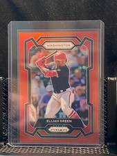 Elijah Green 2024 Prizm Red Prizm #88/299 - Nationals