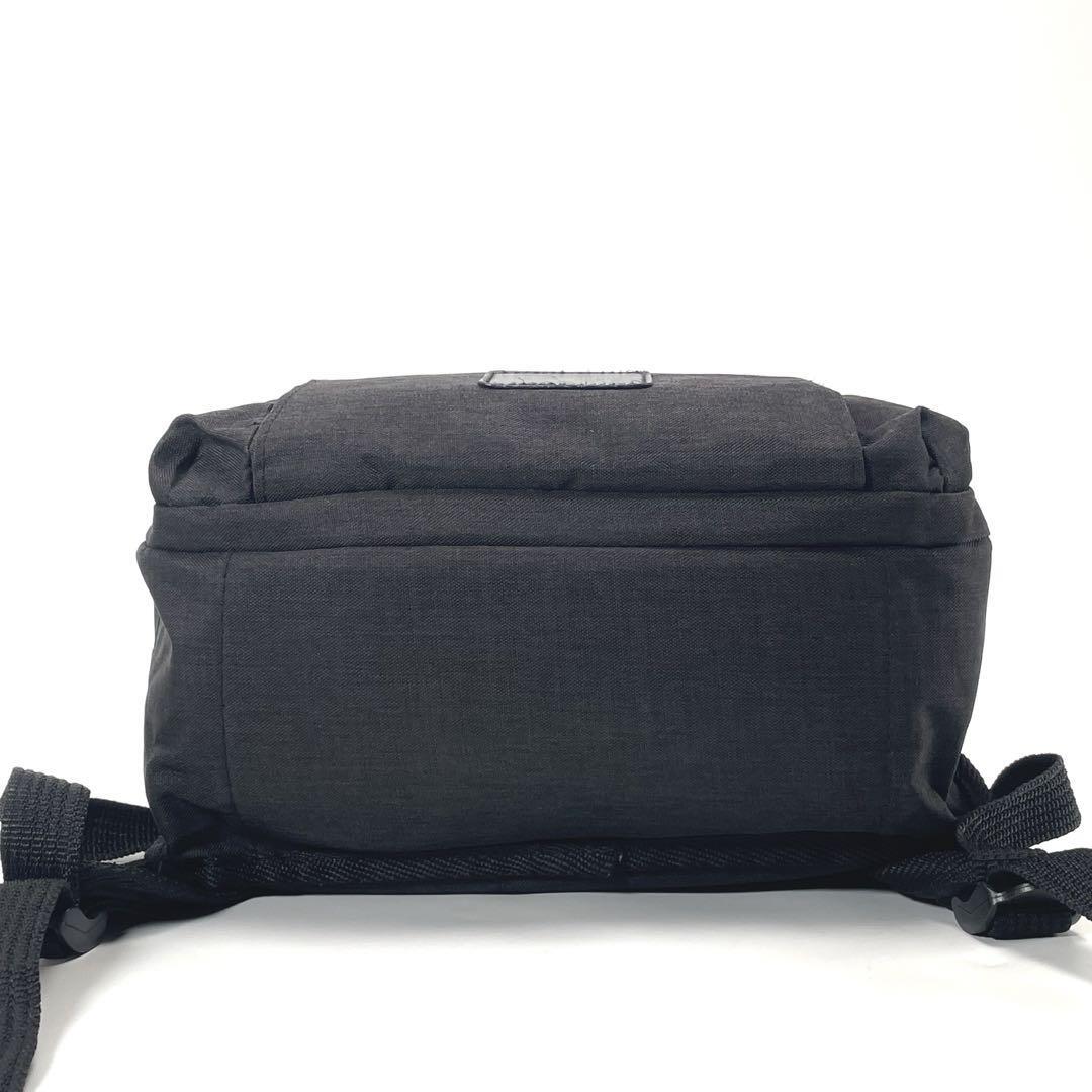 Sofia Valentino Mini Backpack Deep Pack Black Log… - image 6