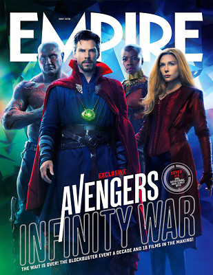 AVENGERS INFINITY WAR EMPIRE MAGAZINE COVER POSTER