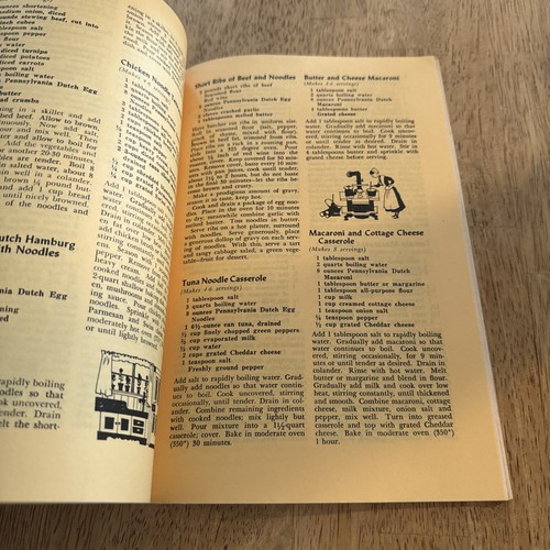 Pennsylvania Dutch Recipe Book 1961 Culinary Arts , 250+ Fine old Recipes, PB - Picture 4 of 11