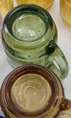 12 Beer Mug Barrel Shot Glasses 7 Small Federal 5 Unmarked Free Shipping - Picture 10 of 10